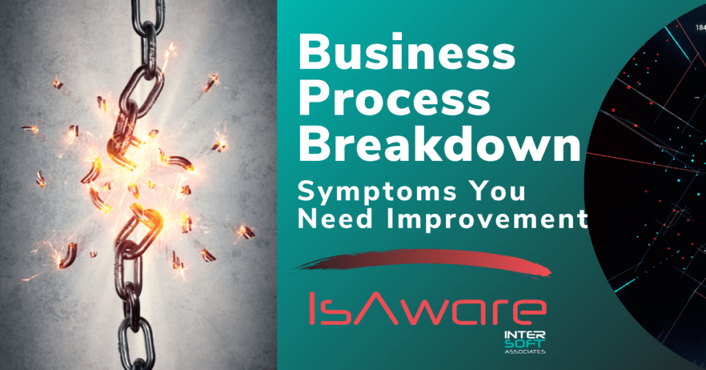 Business Processes breakdowns symptoms and improvement from InterSoft Associates