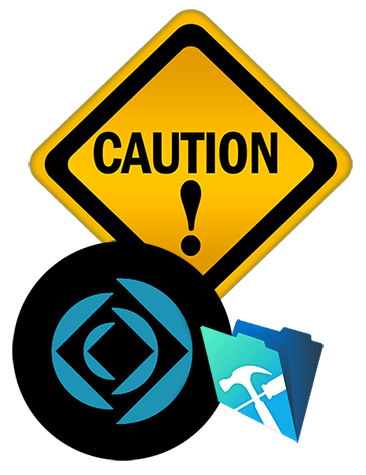 Filemaker Risks Caution Sign